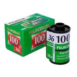 暑假季富士拍立得36张C100胶卷相机学生日本海外进口135mm 12
