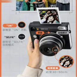 富士拍立得SQ40相机，日版原装进口，官方标配，适用方形相纸，操作简单，现货速发 14